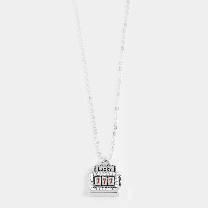 Lucky 7 Necklace - Silver