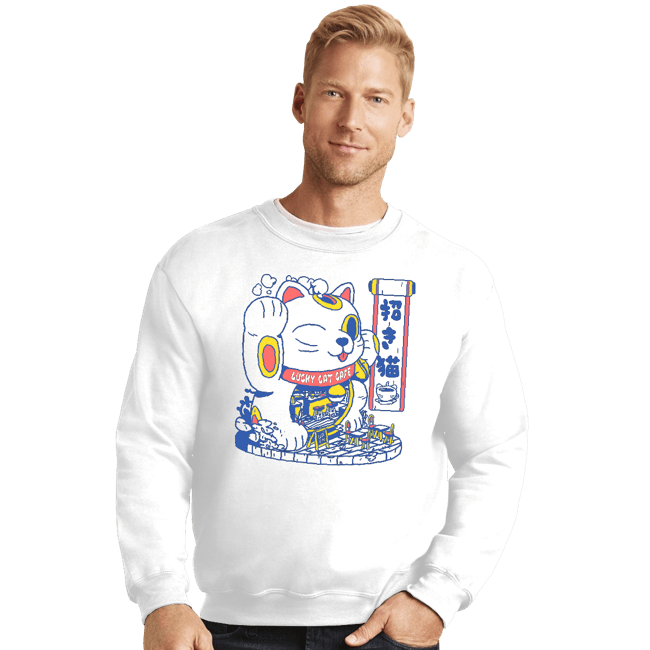 Crewneck Sweater, Unisex / Small / White