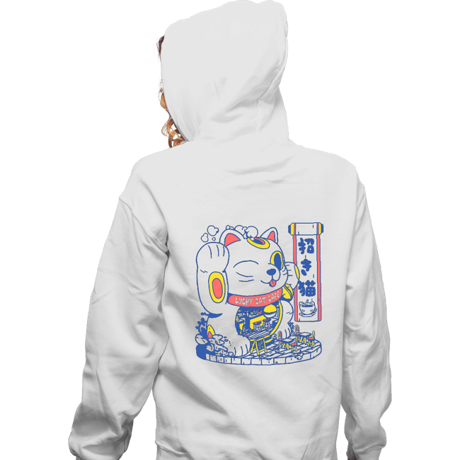 Zippered Hoodies, Unisex / Small / White