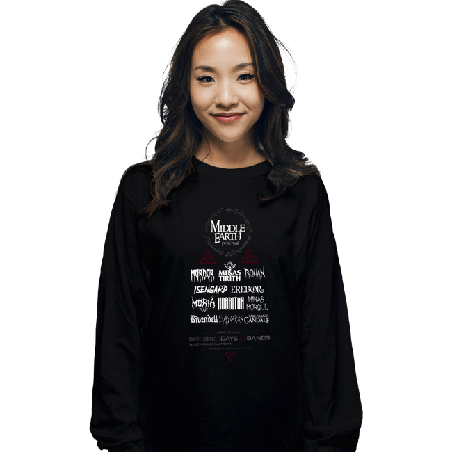 Long Sleeve Shirts, Unisex / Small / Black
