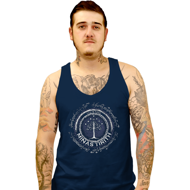 Tank Top, Unisex / Small / Navy