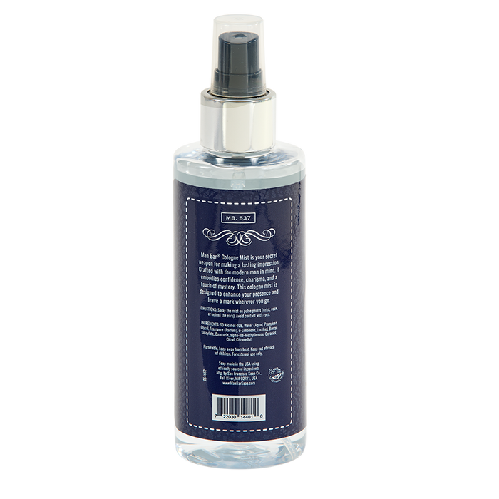 MIST SILVER SAGE & BERGAMOT | MAN BAR COLOGNE