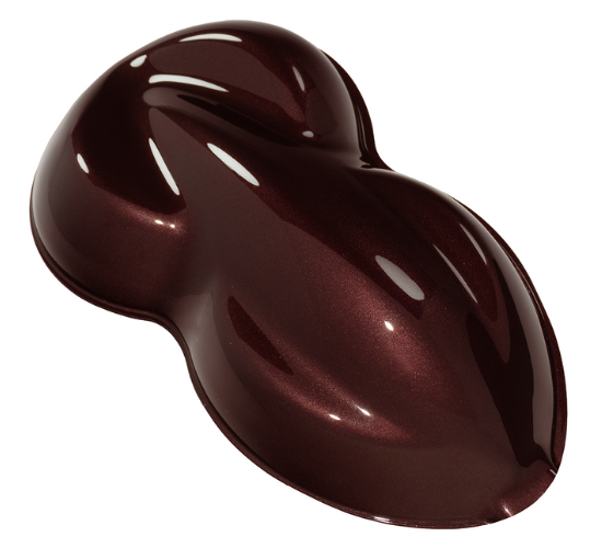 Misty Black Cherry Pearl Basecoat With Reducer Quart (Basecoat Only)