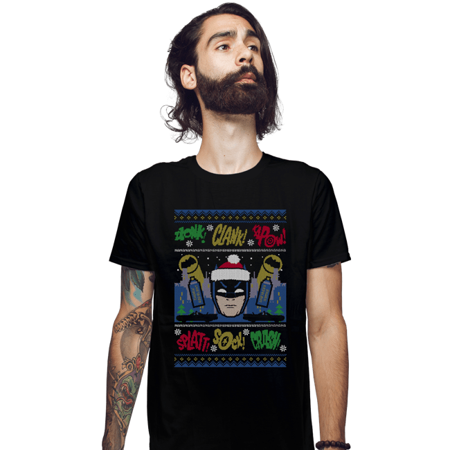Shirts Fitted Shirts, Mens / Small / Black Nana Nana Nana Nana Christmas!