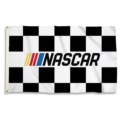 NASCAR Checkered Flag 3'x5' Single Reverse