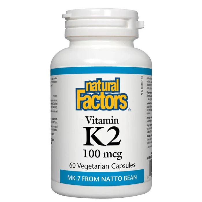 Natural Factors: Vitamin K2 100 mcg