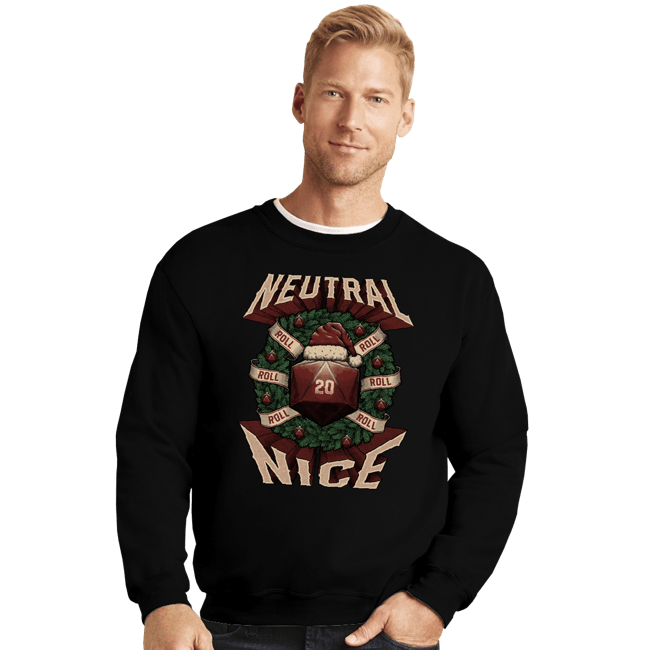 Crewneck Sweater, Unisex / Small / Black