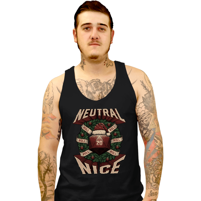 Tank Top, Unisex / Small / Black