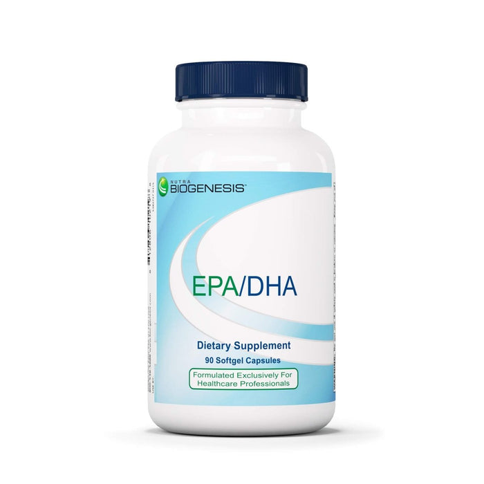 Nutra BioGenesis - EPA/DHA - Omega - 3 to Help Support Brain & Heart Health - 90 Capsules - The Oasis of Health