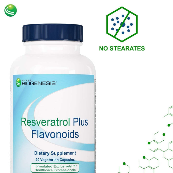 Nutra BioGenesis - Resveratrol Plus Flavonoids - 90 Capsules - The Oasis of Health