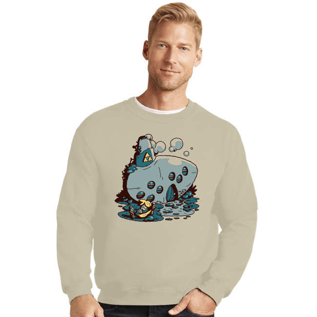 Crewneck Sweater, Unisex / Small / Sand