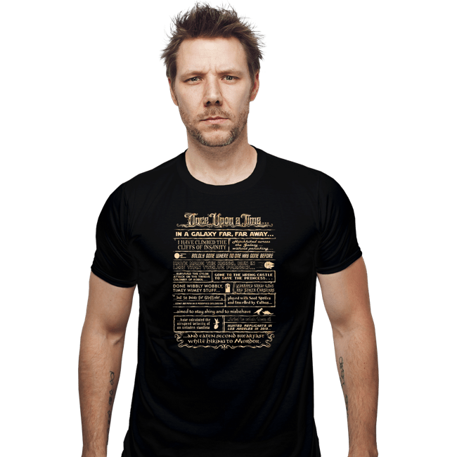 Daily_Deal_Shirts Fitted Shirts, Mens / Small / Black Once Upon A Time