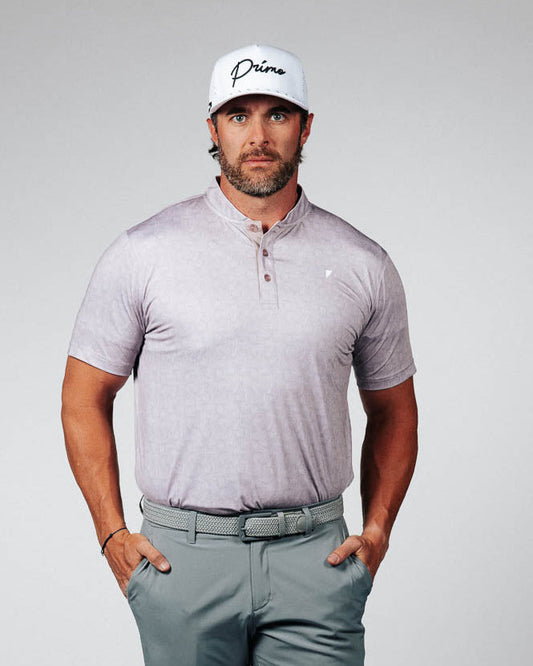 Oyster Pink Swirl Blade Polo
