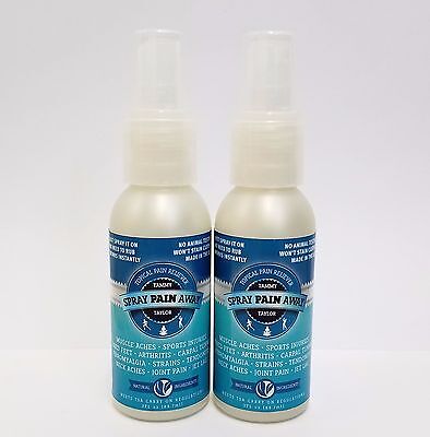 Pack of 2 - Tammy Taylor Spray Pain Away - 3oz/88.7ml