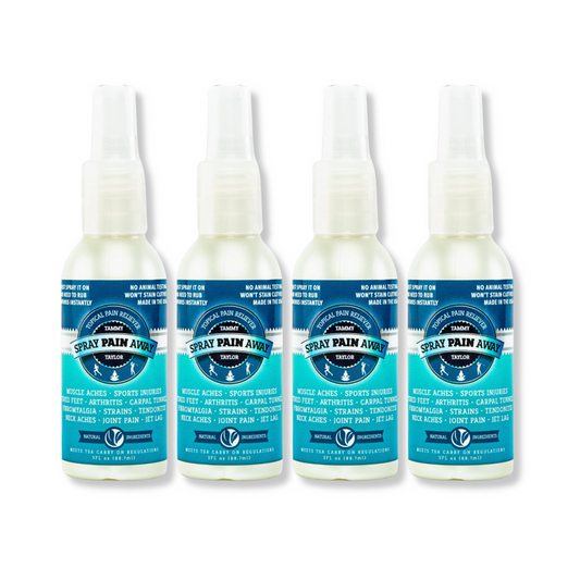 Pack of 4 - Tammy Taylor Spray Pain Away - 3oz/88.7ml
