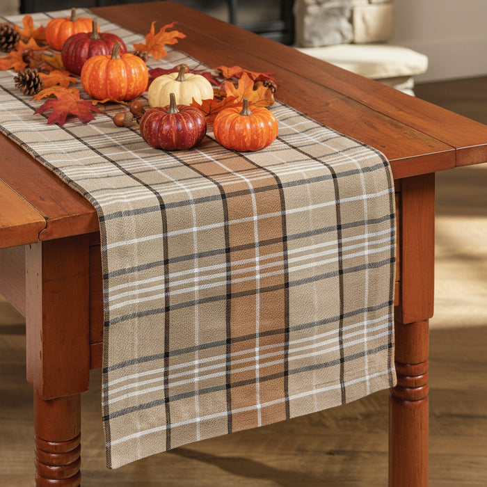 Paxton Plaid Table Runner-Lange General Store