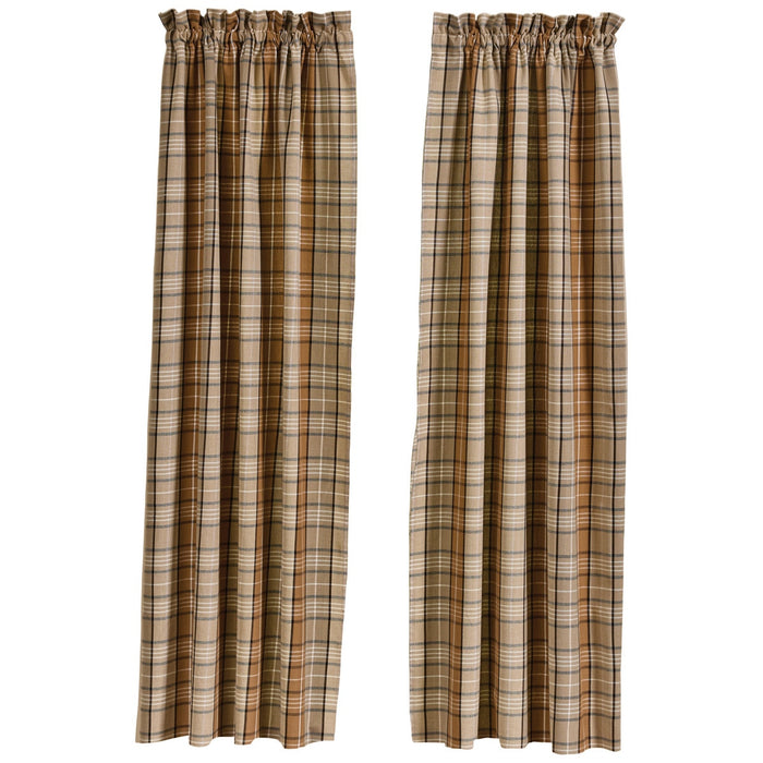 Paxton Short Panel Curtains-Lange General Store