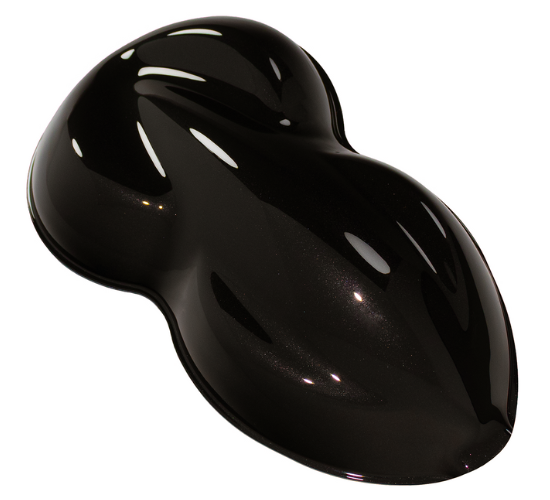 Pegaso Black Metallic Basecoat Clearcoat Quart Complete Paint Kit