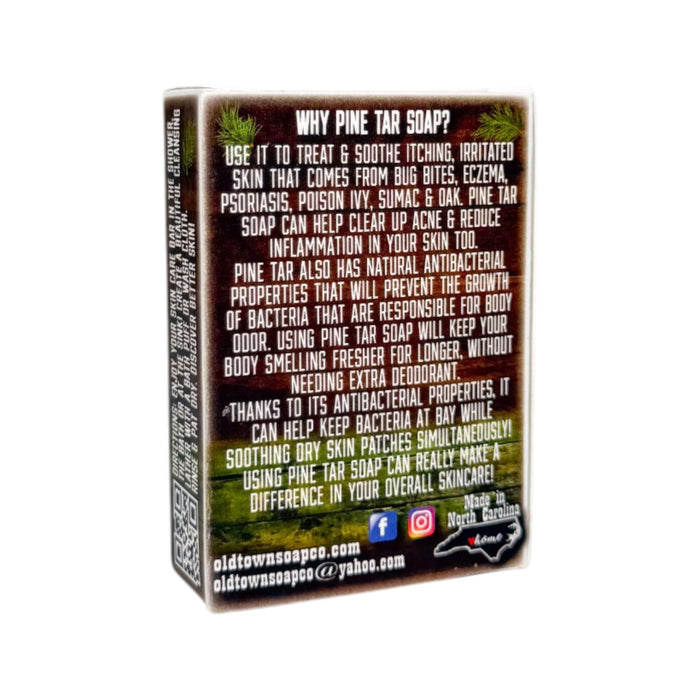 Pine Tar Soap -Bar Soap - Old Town Soap Co.