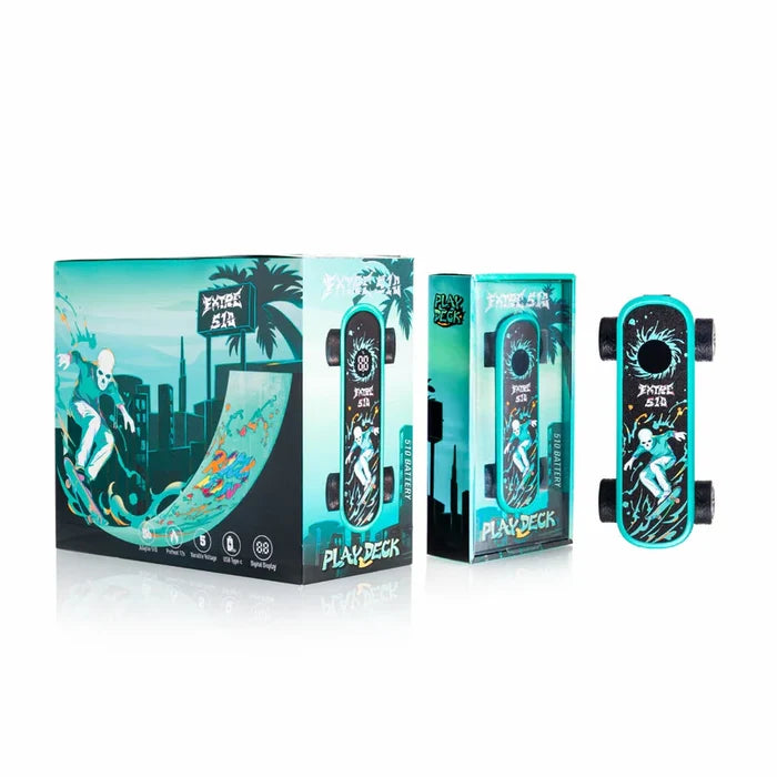 Play Deck Skateboard 510 Cartridge Battery