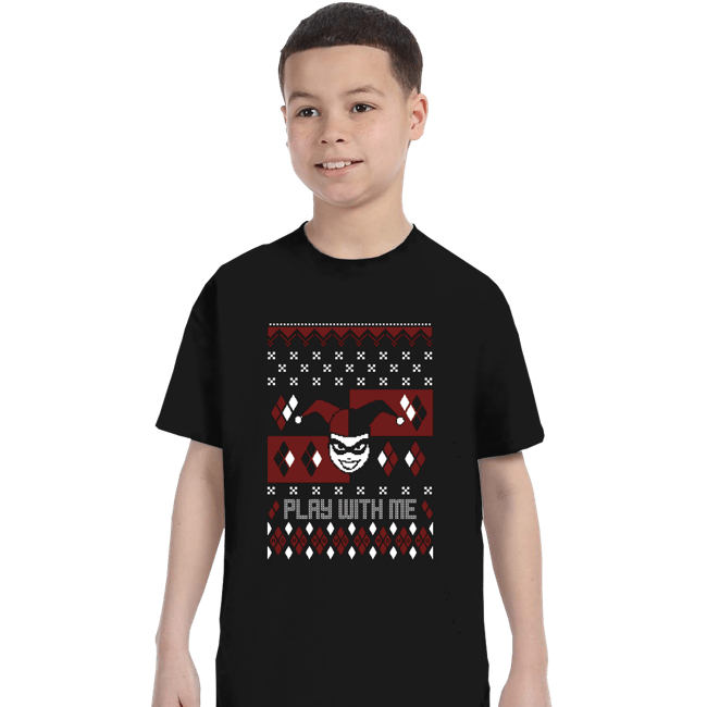 Shirts T-Shirts, Youth / XS / Black Play With Me