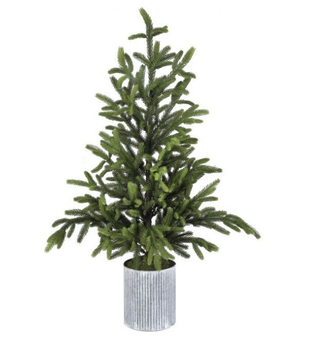 Potted Norway Spruce Tree, 48"