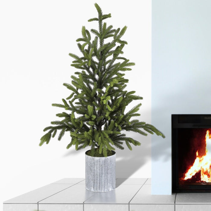 Potted Norway Spruce Tree, 48"
