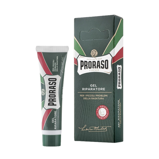 Proraso styptisk gel med emballasje for barbering