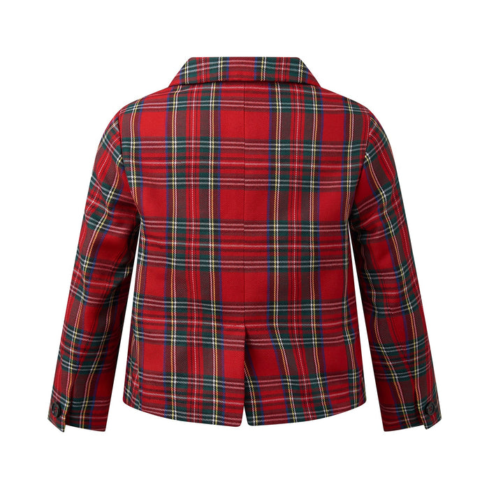 Rachel Riley Tartan Blazer