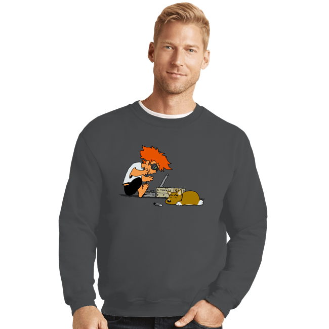 Crewneck Sweater, Unisex / Small / Charcoal