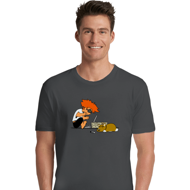 Premium Shirts, Unisex / Small / Charcoal
