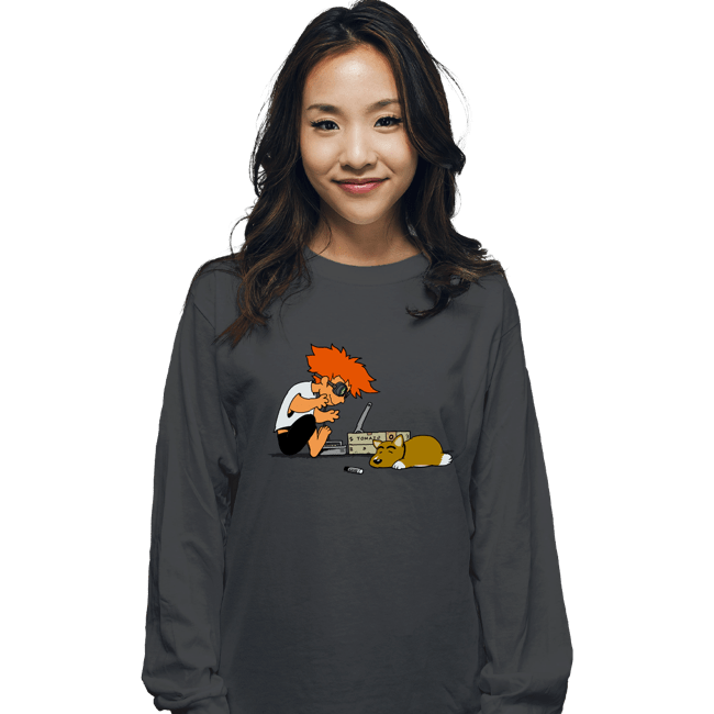 Long Sleeve Shirts, Unisex / Small / Charcoal