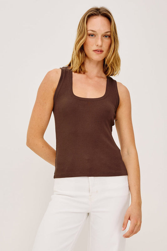 Rails Bobbie Tank in Espresso
