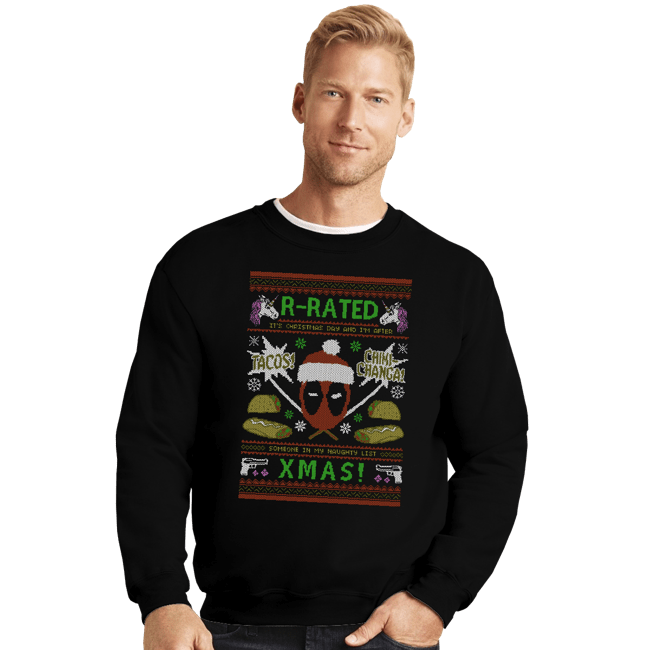 Crewneck Sweater, Unisex / Small / Black