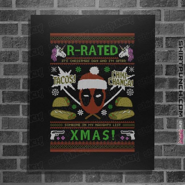 Posters / 4"x6" / Black