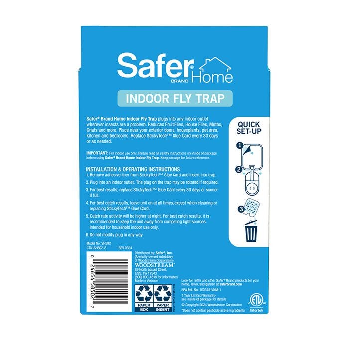 Safer® Home Indoor Fly Trap