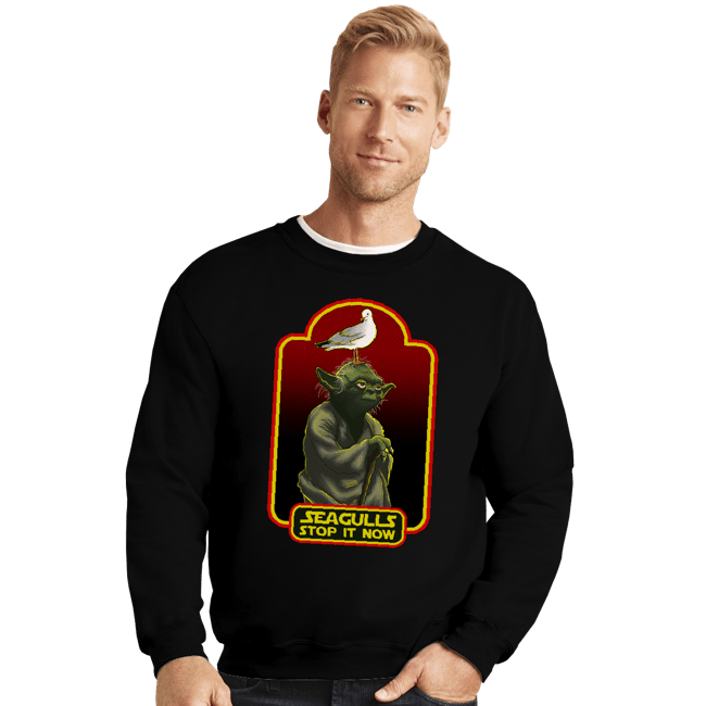 Crewneck Sweater, Unisex / Small / Black