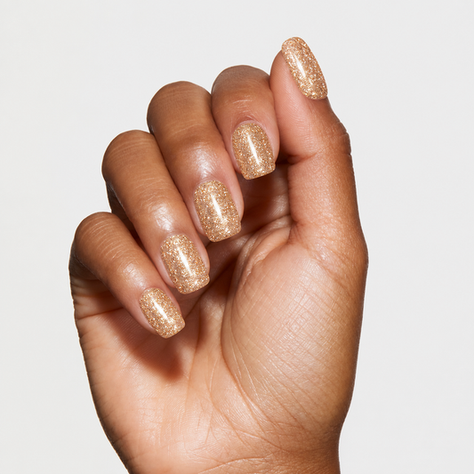 Semicured nail stickers