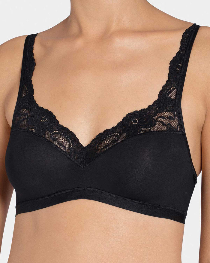 Sloggi Romance Bra - Black
