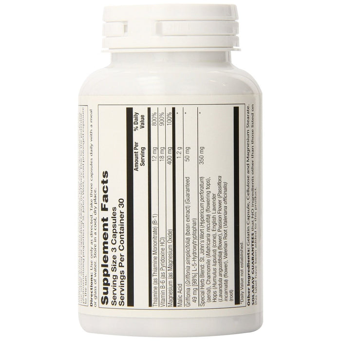 Solaray Malic Acid with Magnesium Supplement, 90 Count - The Oasis of Health