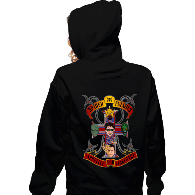 Zippered Hoodies, Unisex / Small / Black