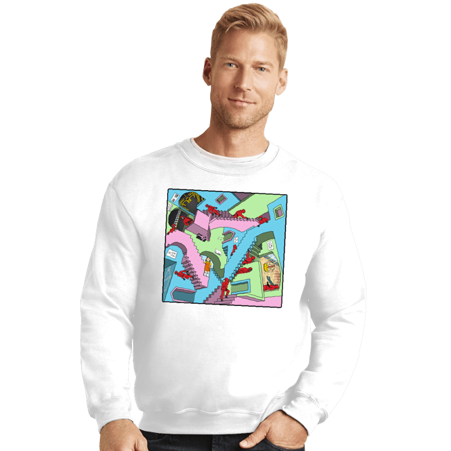 Crewneck Sweater, Unisex / Small / White