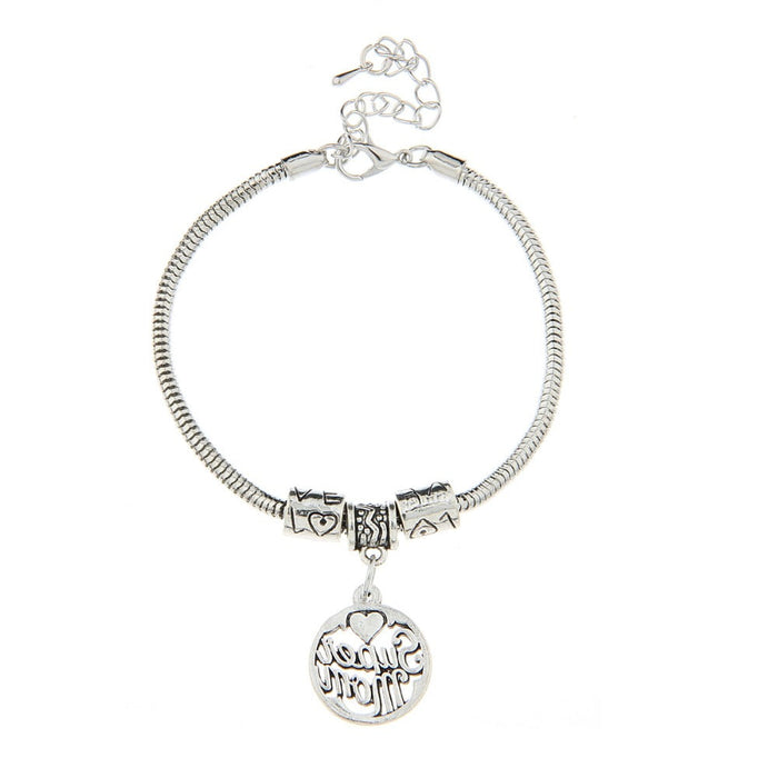 Super Mom Charm Bracelet