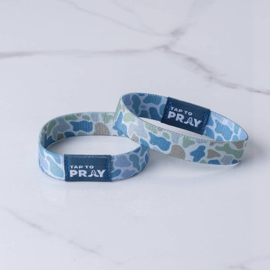 Tap To Pray -  Camo Moss & Slate