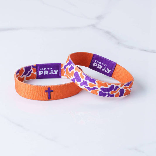 Tap To Pray - Team Camo (Orange & Purple)
