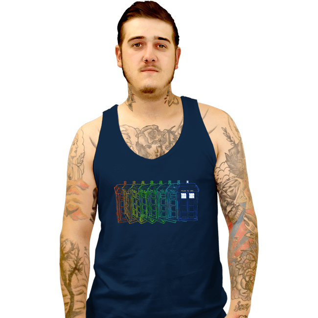 Tank Top, Unisex / Small / Navy