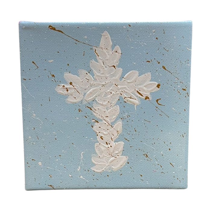 Textured Cross Art