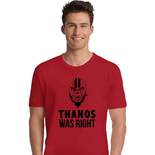 Premium Shirts, Unisex / Small / Red