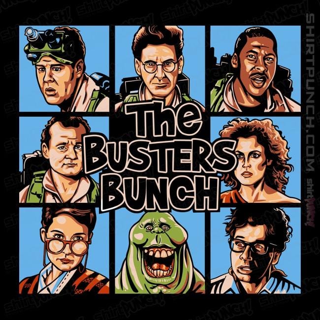 Daily_Deal_Shirts Magnets / 3"x3" / Black The Busters Bunch