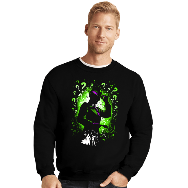 Crewneck Sweater, Unisex / Small / Black